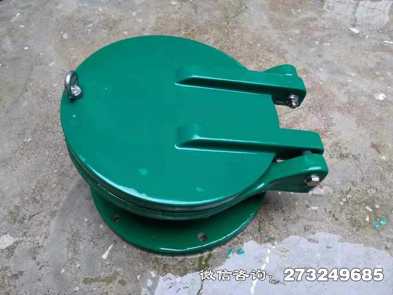 吳忠鑄鐵圓形管道拍門