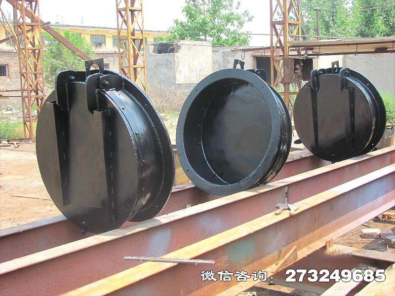 吳忠黑色鋼制圓拍門