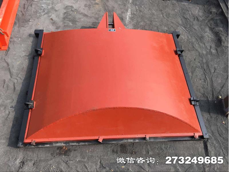 鐵西弧形鑄鐵拍門(mén)